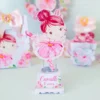 Personalizados de festa Bailarina Simples em arquivo digital Studio e PDF.