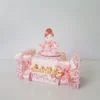 Arquivo de corte para festa infantil no tema Bailarina em Studio, PNG e PDF.