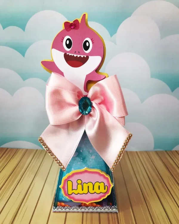Personalizados de festa Baby Shark em arquivo digital Studio, PNG e PDF.
