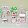 Itens para festa tema confeitaria simples em arquivo digital para Silhouette Studio.