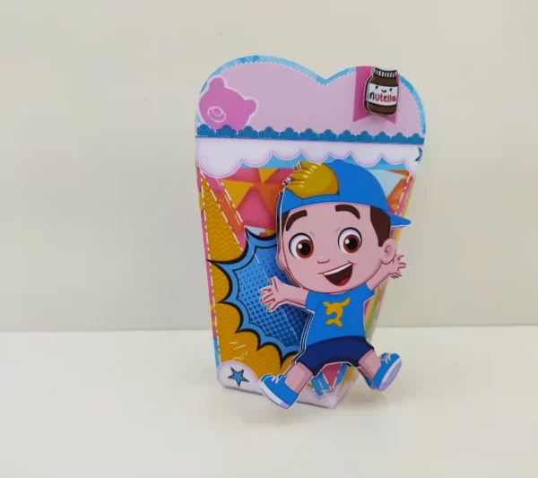 Itens personalizados para festa Giovanna Luccas Neto em arquivo digital Studio, PNG e PDF.