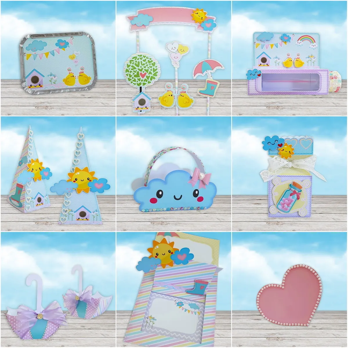 Mesversário Chuva de Bênção Studio e Pdf