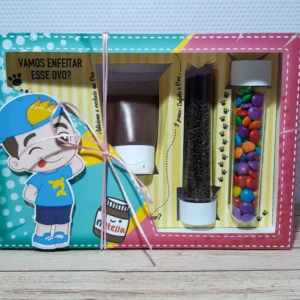 Arquivo digital de corte para kit mini confeiteiro no tema Luccas Neto em formatos Studio e PDF.