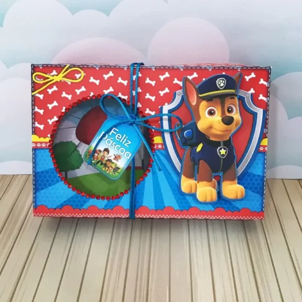 Personalizados de kit mini confeiteiro Patrulha Canina em arquivo digital Studio e PDF.