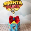 Kit de arquivos digitais para personalizados de aniversário tema Patrulha Canina com corte digital e manual.