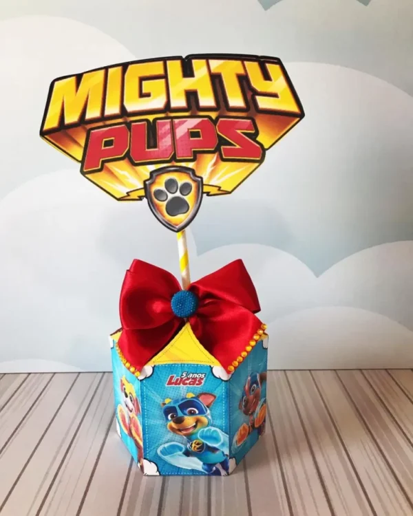 Kit de arquivos digitais para personalizados de aniversário tema Patrulha Canina com corte digital e manual.