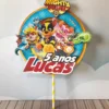 Itens personalizados para decoração de festa Patrulha Canina em arquivo digital Studio, PNG e PDF.