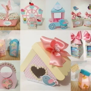 Arquivo digital para festa infantil no tema Jardim Encantado em formato Studio.