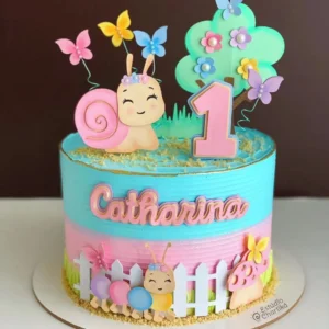 Arquivo de corte para topo de bolo no tema Jardim Encantado com Borboletas em formato Silhouette Studio.