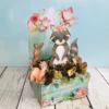 Moldes de scrapfesta para Animais do Bosque Decoração nos formatos digitais Studio e PDF para recortar.