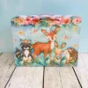 Moldes digitais com bichinhos da floresta para Animais do Bosque Decoração em Studio e PDF para impressão.