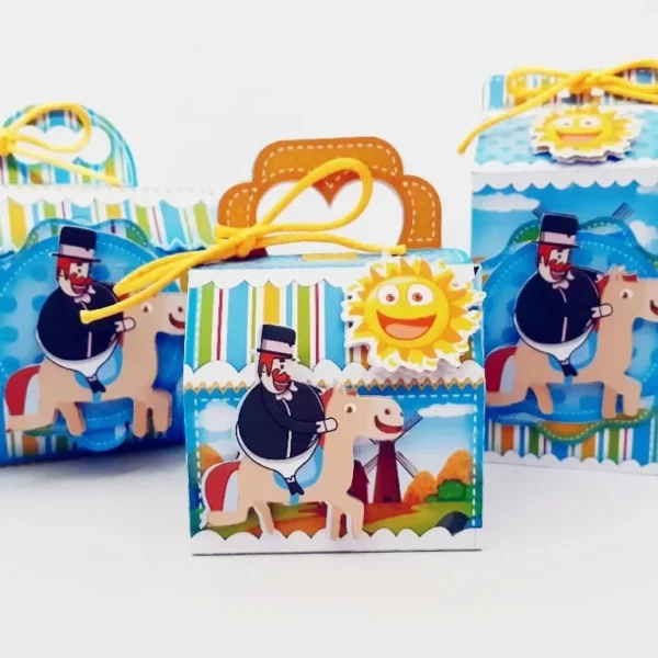Itens personalizados para aniversário Bita e os Animais em arquivo digital Studio e PDF.