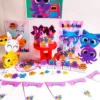 Kit de arquivo digital no tema Bolofofos Menina em formatos Studio e PDF para personalizados.