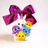 Topper de bolo e elementos de decoração tema Bolofofos Menina pronto para imprimir e recortar.