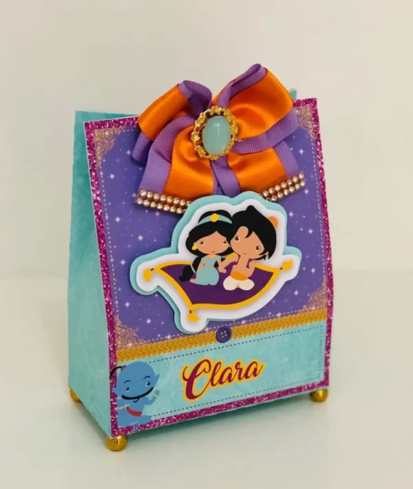 Moldes de scrapfesta para Aniversário da Princesa Jasmine nos formatos digitais Studio e PDF para recortar.