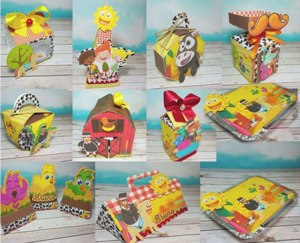 Aniversario Fazendinha Mundo Bita Studio e Pdf