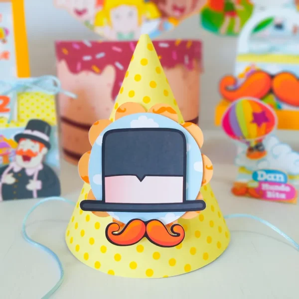 Itens de aniversário e elementos de decoração tema Mundo Bita Feminino prontos para imprimir e recortar.