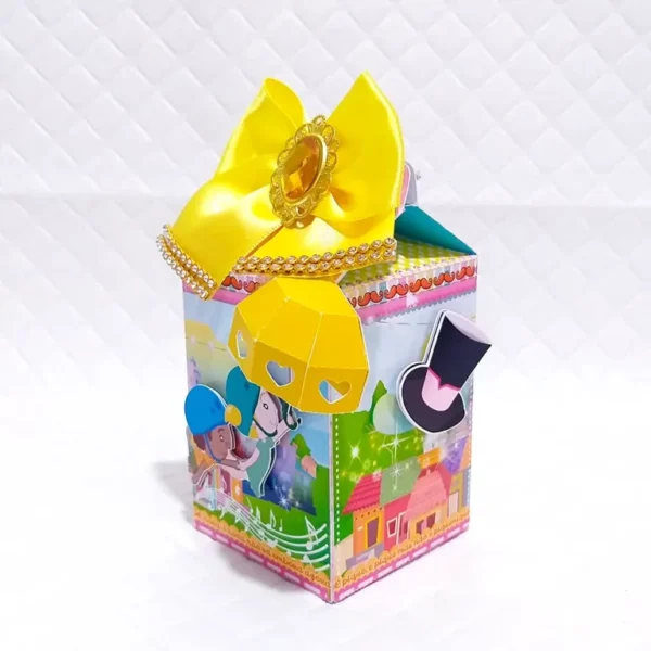 Itens de aniversário e elementos de decoração tema Mundo Bita Menina prontos para imprimir e recortar.