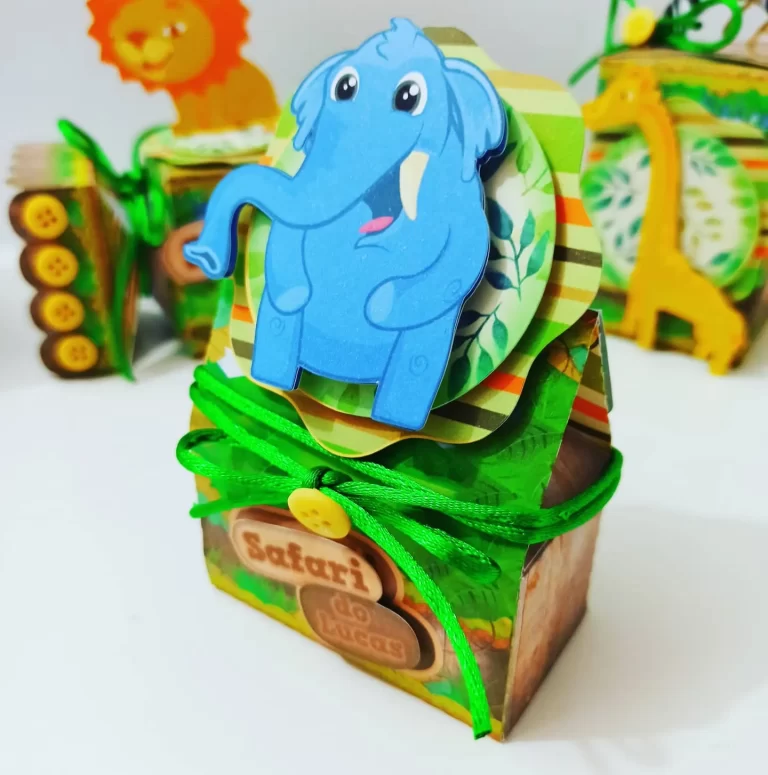 Kit de arquivos digitais para personalizados de aniversário tema Bita Safari com corte digital e manual.