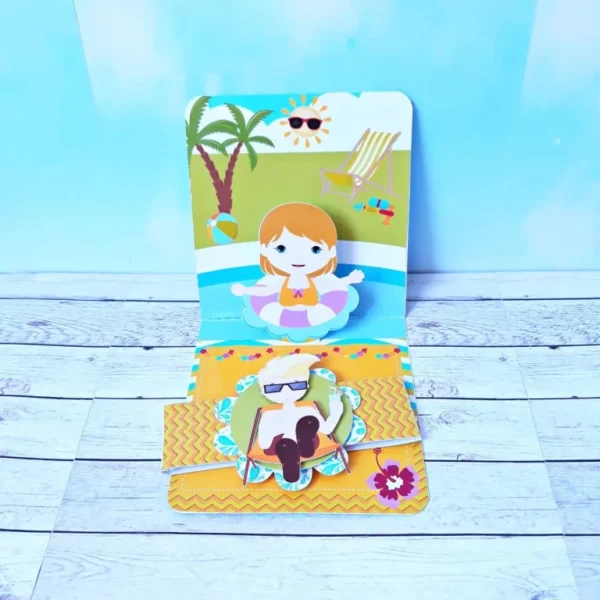 Itens personalizados para aniversário infantil tema Pool Party em arquivo digital Studio e PDF.