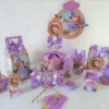 Kit de arquivos digitais para personalizados de aniversário Princesinha Sofia com corte digital e manual.