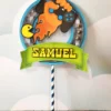 Arquivo digital de corte para festa de aniversário no tema Video Game em formatos Studio, PNG e PDF.