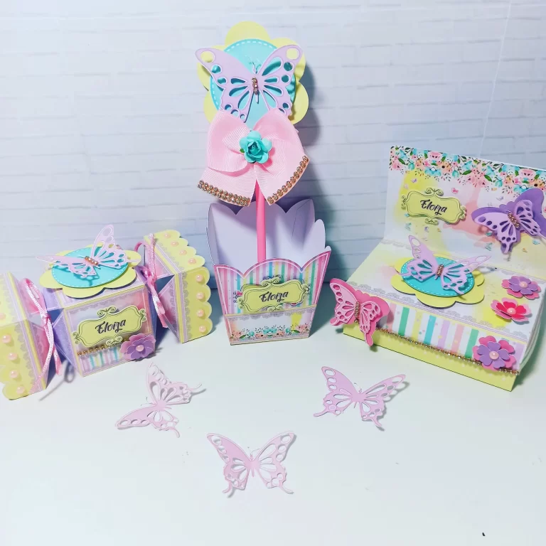 Aniversário com tema de borboleta studio e pdf - Imagem 3