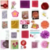 Itens personalizados de caixas e flores 3D em arquivo digital para Silhouette Studio.