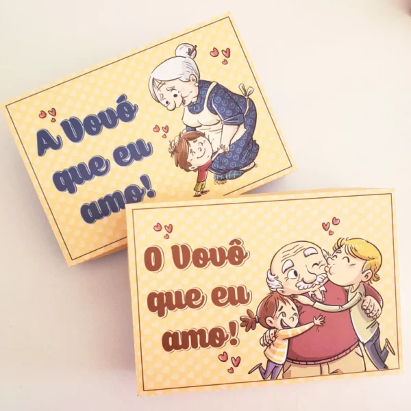 Caixas personalizadas para doces do Dia dos Avós nos formatos Silhouette Studio e PDF.