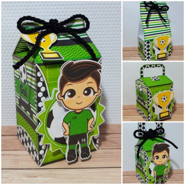 Kit de arquivos digitais para personalizados de aniversário tema futebol com corte digital e manual.