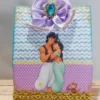 Elementos decorativos do tema Princesa Jasmine em arquivos digitais de corte nos formatos Studio e PDF para recortar.