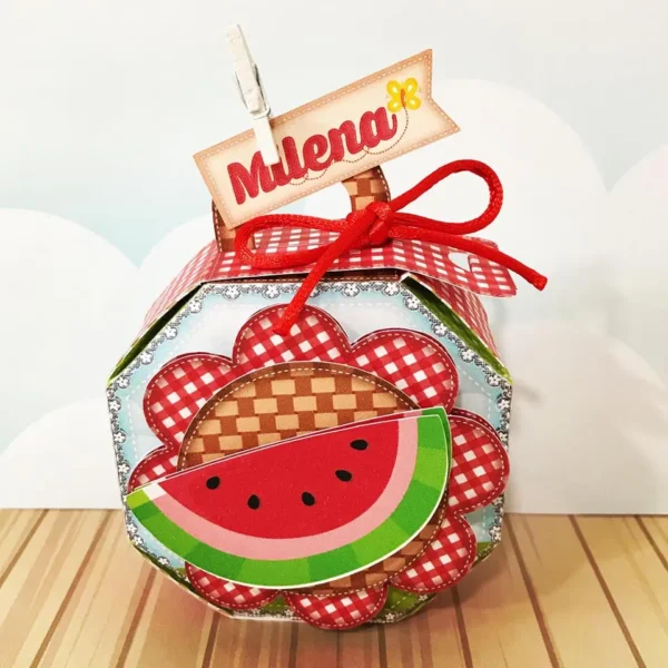 Topo de bolo para imprimir do tema PicNic em formatos digitais Studio, PNG e PDF.