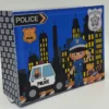 Kit de arquivos digitais para personalizados de aniversário tema Polícia no formato Studio.