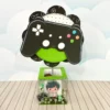 Kit de arquivos digitais para personalizados de aniversário tema games com corte digital e manual.
