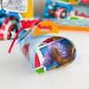 Itens de Páscoa e elementos de decoração tema Vingadores pronto para imprimir e recortar.