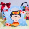 Moldes de scrapfesta no tema Frida Kahlo no formato digital Silhouette Studio para recortar.