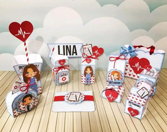 Arquivo para Programa Silhouette Studio: 10 Kits para Festa