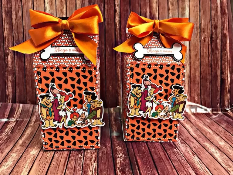 Moldes práticos de scrapfesta para personalizados do tema Os Flintstones em formato Studio.