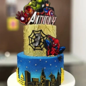 Arquivo digital de corte para topo de bolo no tema Vingadores em formato Silhouette Studio.
