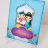 Topo de bolo para imprimir do tema Aladdin em formatos digitais Studio, PNG e PDF.