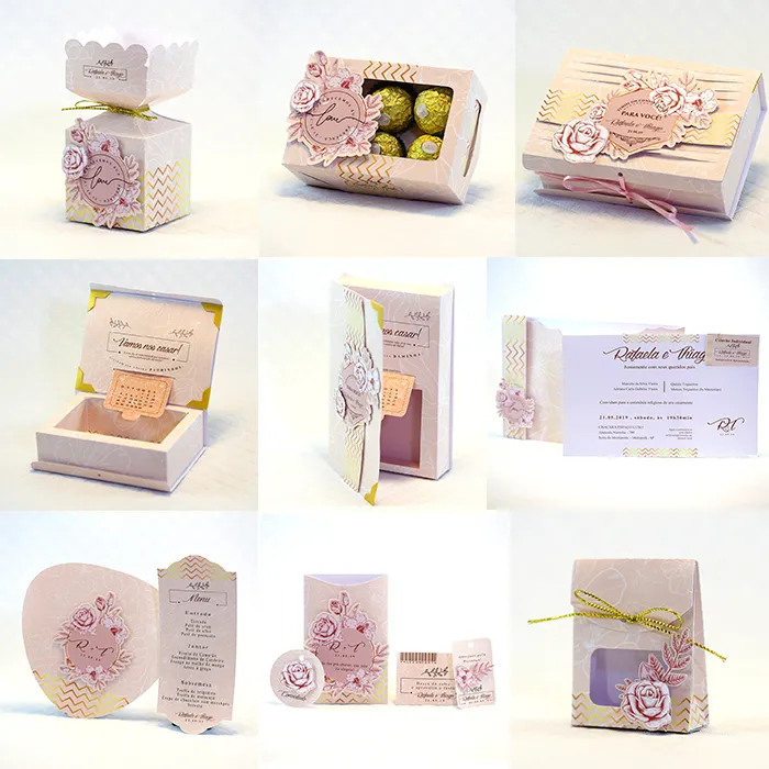 Kit digital de personalizados no tema Casamento e Noivado nos formatos Silhouette Studio e PDF.