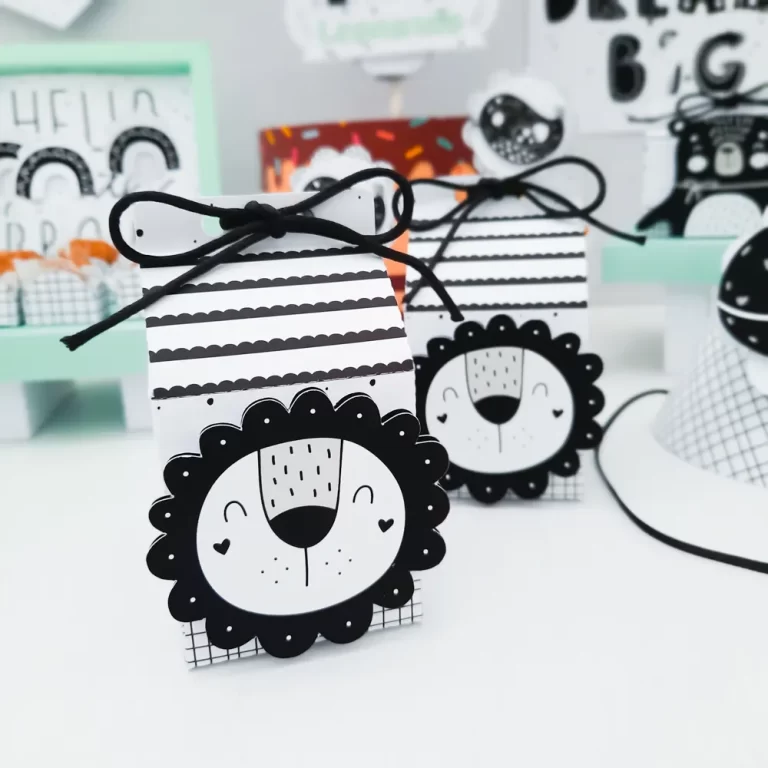 Kit digital de personalizados no estilo escandinavo e minimalista nos formatos Silhouette Studio e PDF.