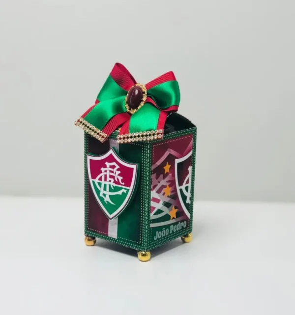Caixinhas personalizadas do Fluminense prontas para recorte nos formatos Studio e PDF.