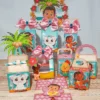 Arquivo digital de corte para itens de festa no tema Moana em formatos Studio e PDF.