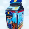 Kit de arquivos digitais para personalizados de aniversário tema Polícia com corte digital e manual.