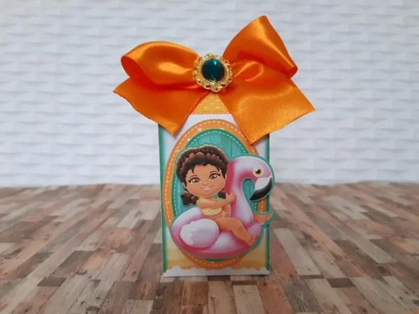 Topper de bolo e elementos de decoração tema Pool Party prontos para imprimir e recortar em Studio e PDF.