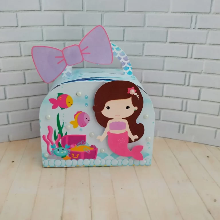 Moldes práticos de scrapfesta para personalizados do tema Sereia em formatos Studio, PNG e PDF.