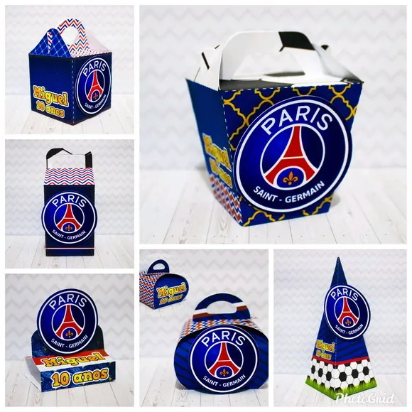 Arquivo digital de personalizados do time de futebol PSG no formato Silhouette Studio para scrapfesta.