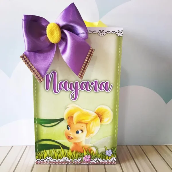 Elementos decorativos da fada Sininho em arquivos de corte digitais Studio, PNG e PDF para recortar.