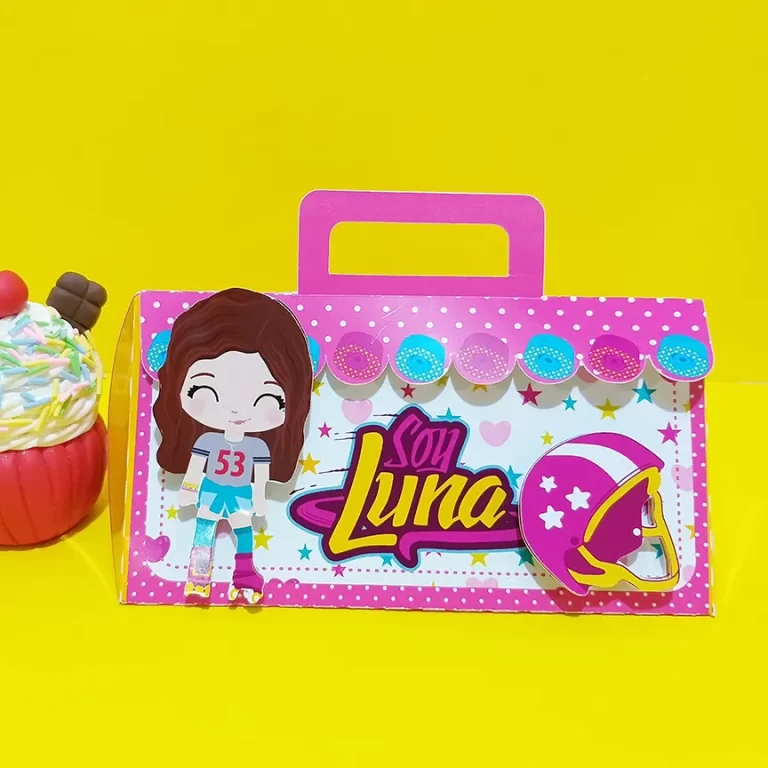 Kit de arquivos digitais para personalizados de aniversário tema Sou Luna com corte digital e manual.